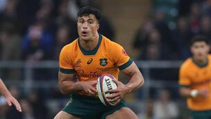 <p>Australia's Joseph-Aukuso Suaalii looks for the gap in their win over England. Pic: David Rogers/Getty Images</p> <p>Australia's Joseph-Aukuso Suaalii looks for the gap in their win over England. Pic: David Rogers/Getty Images</p>