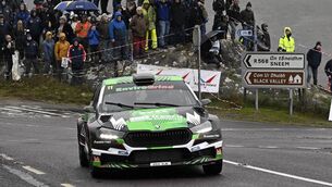 <p>Donegal's Kevin Eves (Skoda Fabia RS Rally2) is the top seed in tomorrow's Donegal Harvest Rally, the penultimate round of the Triton Showers National Rally Championship, the nine stage event is based in Burt. Pic: Martin Walsh.</p> <p>Donegal's Kevin Eves (Skoda Fabia RS Rally2) is the top seed in tomorrow's Donegal Harvest Rally, the penultimate round of the Triton Showers National Rally Championship, the nine stage event is based in Burt. Pic: Martin Walsh.</p>