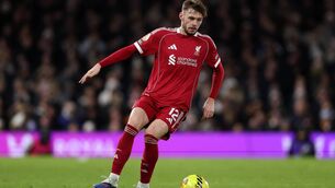 <p>Conor Bradley of Liverpool. Pic: Justin Setterfield/Getty Images</p>