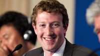Mark Zuckerberg at G8 in Deauville, France