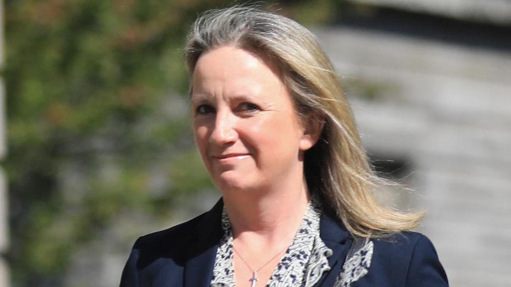 It comes as the use of AI in courts has emerged in recent months, including that of Gemma O'Doherty (pictured) where the High Court ruled she had used AI to prepare her written submissions that included 'hallucinations' of non-existent cases. File photo: Julien Behal/PA