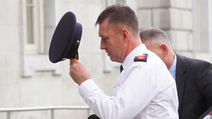 <p>Garda Commissioner Justin Kelly defended a 20 million euro budget overspend by the force (Brian Lawless/PA)</p> <p>Garda Commissioner Justin Kelly defended a 20 million euro budget overspend by the force (Brian Lawless/PA)</p>