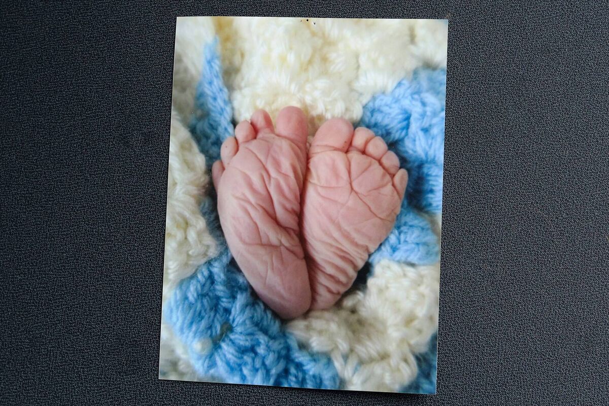 Baby Freddie's feet. Photo Paul Molloy Baby Freddie's feet. Photo Paul Molloy