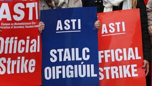 <p>The Association of Secondary Teachers Ireland (ASTI) has directed its members to take part in a second public service strike day on Wednesday, October 21. Picture: PA</p> <p>The Association of Secondary Teachers Ireland (ASTI) has directed its members to take part in a second public service strike day on Wednesday, October 21. Picture: PA</p>