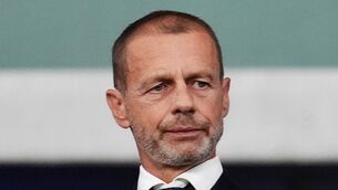 <p>UEFA President Aleksander Ceferin will stand for a fourth term as UEFA president. Pic: Adam Davy/PA Wire.</p> <p>UEFA President Aleksander Ceferin will stand for a fourth term as UEFA president. Pic: Adam Davy/PA Wire.</p>