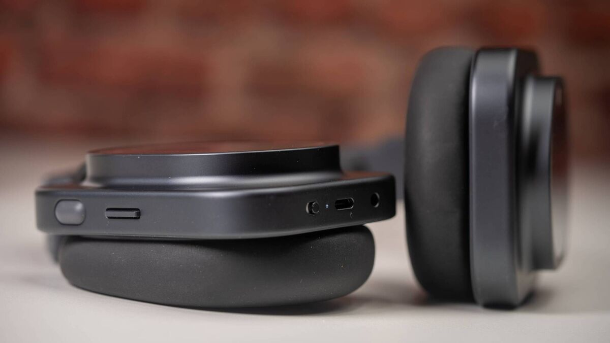 Having real physical controls makes navigation much simpler than the touch controls found on many other high-end headphones. Picture: Noel Campion 