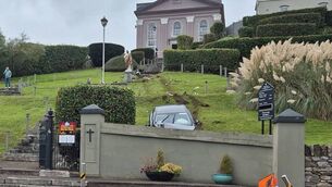 <p>The scene at St Joseph's Church in Glanmire. Picture: Sean O'Riordan</p> <p>The scene at St Joseph's Church in Glanmire. Picture: Sean O'Riordan</p>