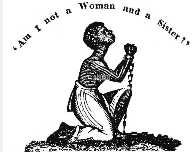 A common logo used in anti-slavery literature in the 1840s.