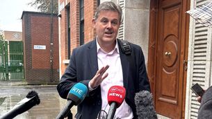 <p>RTE director-general Kevin Bakhurst speaking to the media at the Department of Culture, Communications and Sport, following a meeting with the minister Patrick O'Donovan. Picture date: Thursday October 8, 2026. PA Photo. Photo credit should read: Cate McCurry/PA.</p> <p>RTE director-general Kevin Bakhurst speaking to the media at the Department of Culture, Communications and Sport, following a meeting with the minister Patrick O'Donovan. Picture date: Thursday October 8, 2026. PA Photo. Photo credit should read: Cate McCurry/PA.</p>