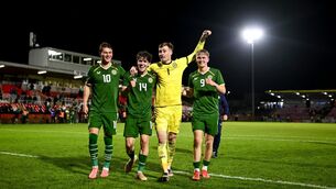 <p>NOW TO FINNISH THE JOB: The Republic of Ireland will meet Finland in the U21 European Championship playoffs with the winners progressing to the finals in Albania and Serbia in 2027. Pic: Ben McShane/Sportsfile.</p> <p>NOW TO FINNISH THE JOB: The Republic of Ireland will meet Finland in the U21 European Championship playoffs with the winners progressing to the finals in Albania and Serbia in 2027. Pic: Ben McShane/Sportsfile.</p>
