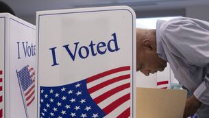 <p>Midterm congressional elections serve as a referendum on the president’s performance. Picture: AFP via Getty Images</p>