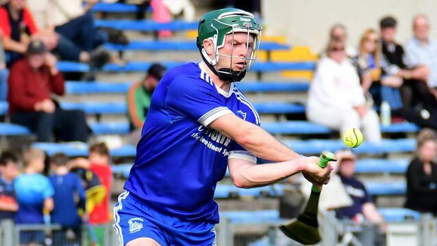 <p>Thurles Sarsfields Stephen Cahill hits a first half point. Pic: Eamonn McGee</p>