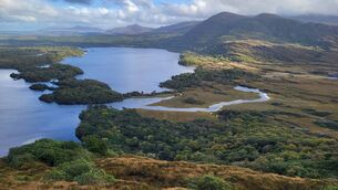 <p>The raised platform will run alongside Muckross Lake. Picture: Pádraic Fogarty </p>
