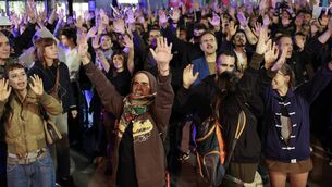 <p>The eviction of María del Carmen Abascal from her Madrid home sparked major demonstrations. Picture: Thomas Coex/AFP via Getty Images</p>