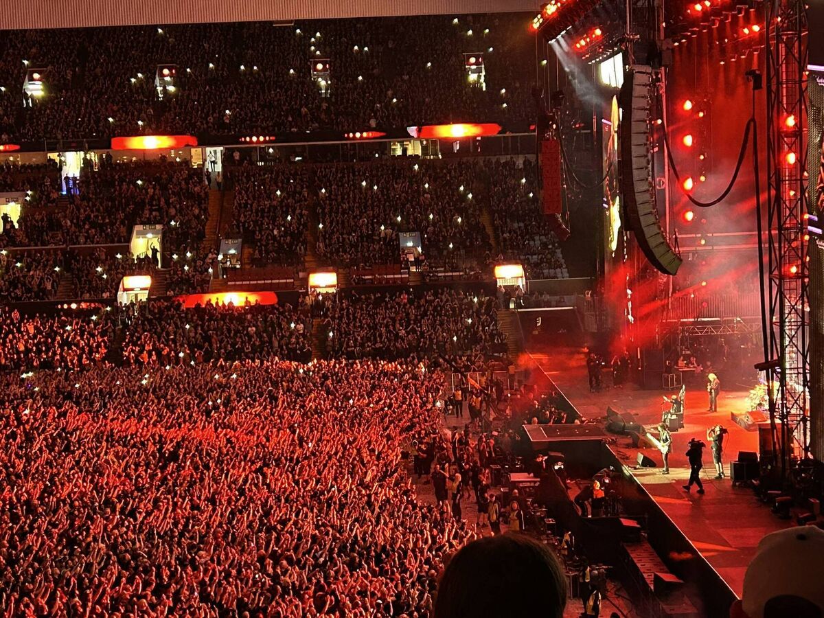 Ozzy Osbourne and Black Sabbath at Villa Park, shortly before Ozzy died. Picture: David O'Mahony Ozzy Osbourne and Black Sabbath at Villa Park, shortly before Ozzy died. Picture: David O'Mahony