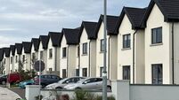 Newly built houses in Ireland