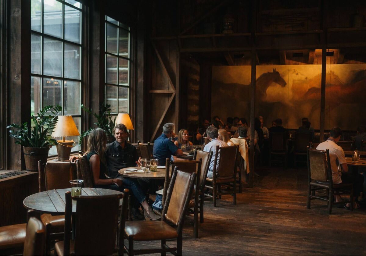 The interior of the Sundance Mountain Resort