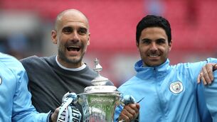 <p>Mikel Arteta insisted the Premier League remains “100 per cent” the best in the world – despite Manchester City’s guilty verdict casting a huge shadow over the division.</p> <p>Mikel Arteta insisted the Premier League remains “100 per cent” the best in the world – despite Manchester City’s guilty verdict casting a huge shadow over the division.</p>