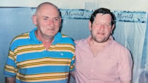 <p>(Left to right) Patrick 'Patsy' O'Sullivan and his husband, Stephen Aldridge, at a family wedding in England in 2007.</p> <p>(Left to right) Patrick 'Patsy' O'Sullivan and his husband, Stephen Aldridge, at a family wedding in England in 2007.</p>