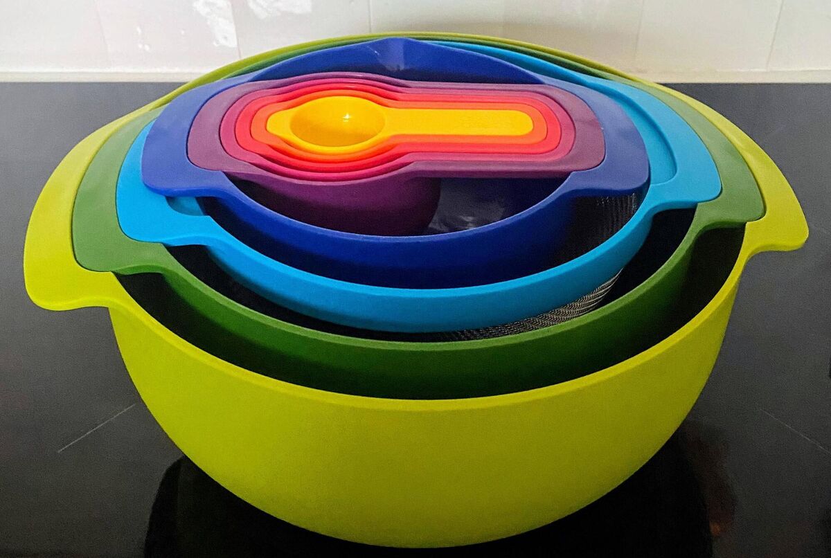 Joseph Joseph nesting bowls. Joseph Joseph nesting bowls.