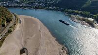 Low Water Levels on River Rhine Disrupts Cargo