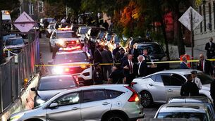 Police work the scene of the shooting in New York (Seth Wenig/AP) Police work the scene of the shooting in New York (Seth Wenig/AP)