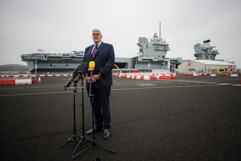 DUP leader Gavin Robinson. Picture: Liam McBurney/PA Wire