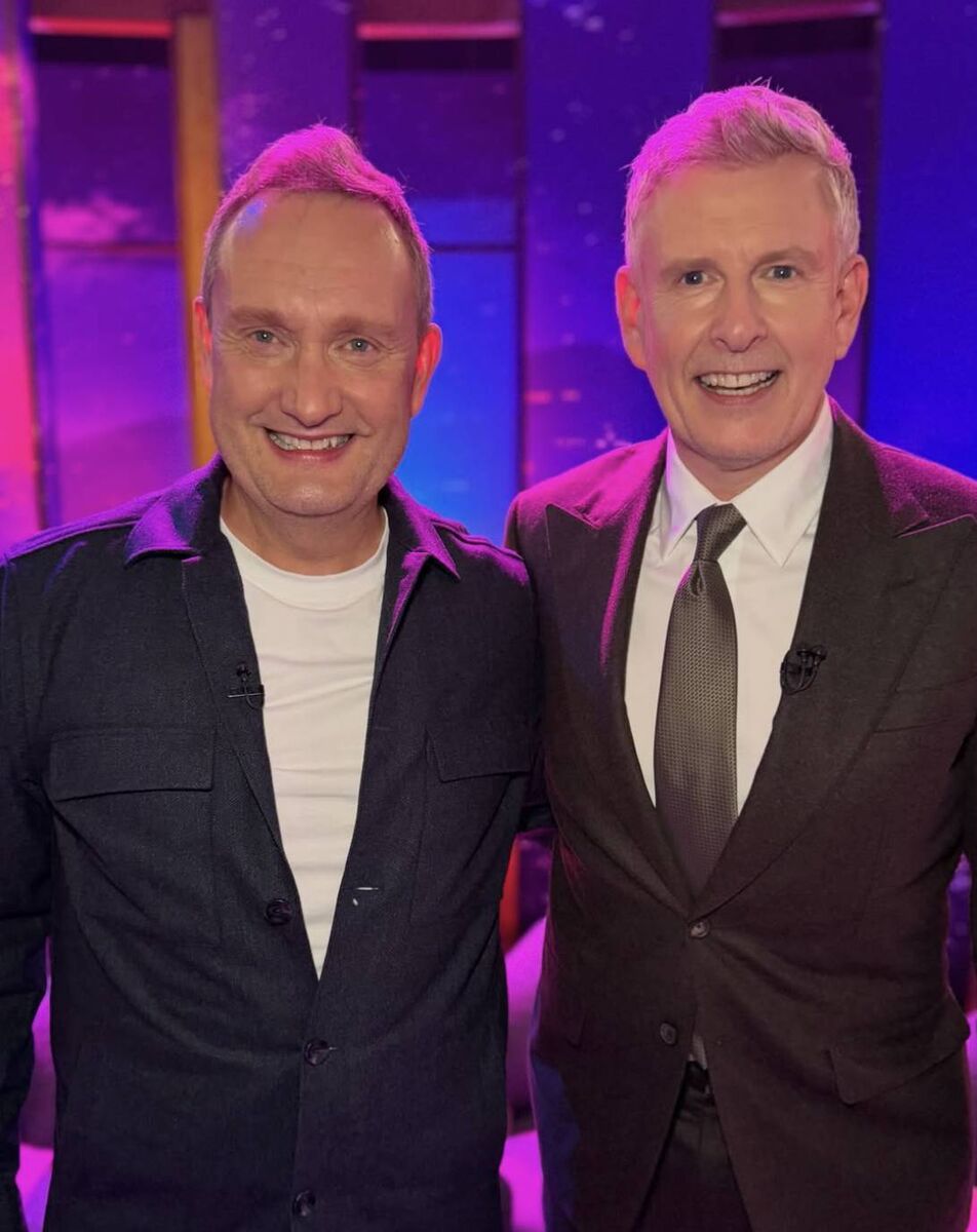 Mario Rosenstock and Patrick Kielty on the Late Late Show Mario Rosenstock and Patrick Kielty on the Late Late Show