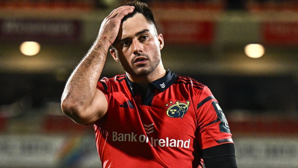 SHELL-SHOCKED: Dan Kelly of Munster reacts after his side's draw in the United Rugby Championship match between Ulster and Munster at Affidea Stadium in Belfast. Pic: Ben McShane/Sportsfile SHELL-SHOCKED: Dan Kelly of Munster reacts after his side's draw in the United Rugby Championship match between Ulster and Munster at Affidea Stadium in Belfast. Pic: Ben McShane/Sportsfile