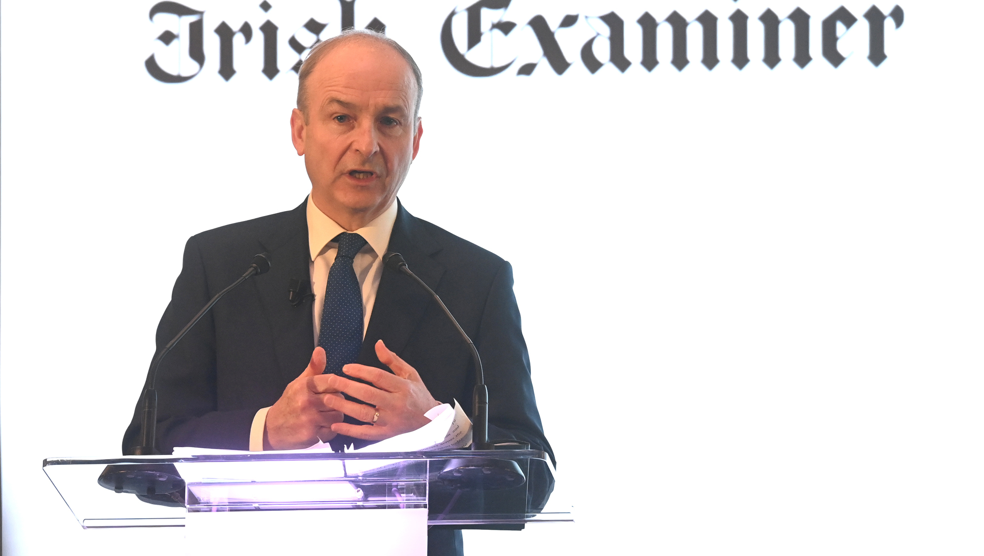 Taoiseach Micheál Martin. Picture: Larry Cummins