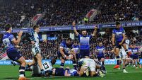 Jamie Osborne scores his side’s fifth try 10/10/2026