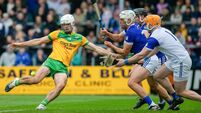 Aidan McCarthy kicks the ball into the net to score a goal 11/10/2026
