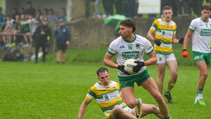 <p>Kanturk captain Paul Walsh scored three points in the victory over Carbery Rangers. Pic: Noel Sweeney</p>