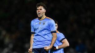 <p>Rob Finnerty scored nine points for Salthill-Knocknacarra in the victory over Corofin. Pic: Tyler Miller/Sportsfile</p>
