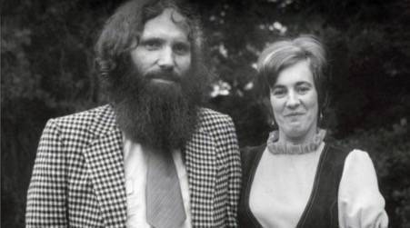 Jack and Anne Fitzsimons in the early 1970s. Anne was a direct link with one of the most influential books in Irish publishing history which was written by her husband, Jack, but typed up by Anne.