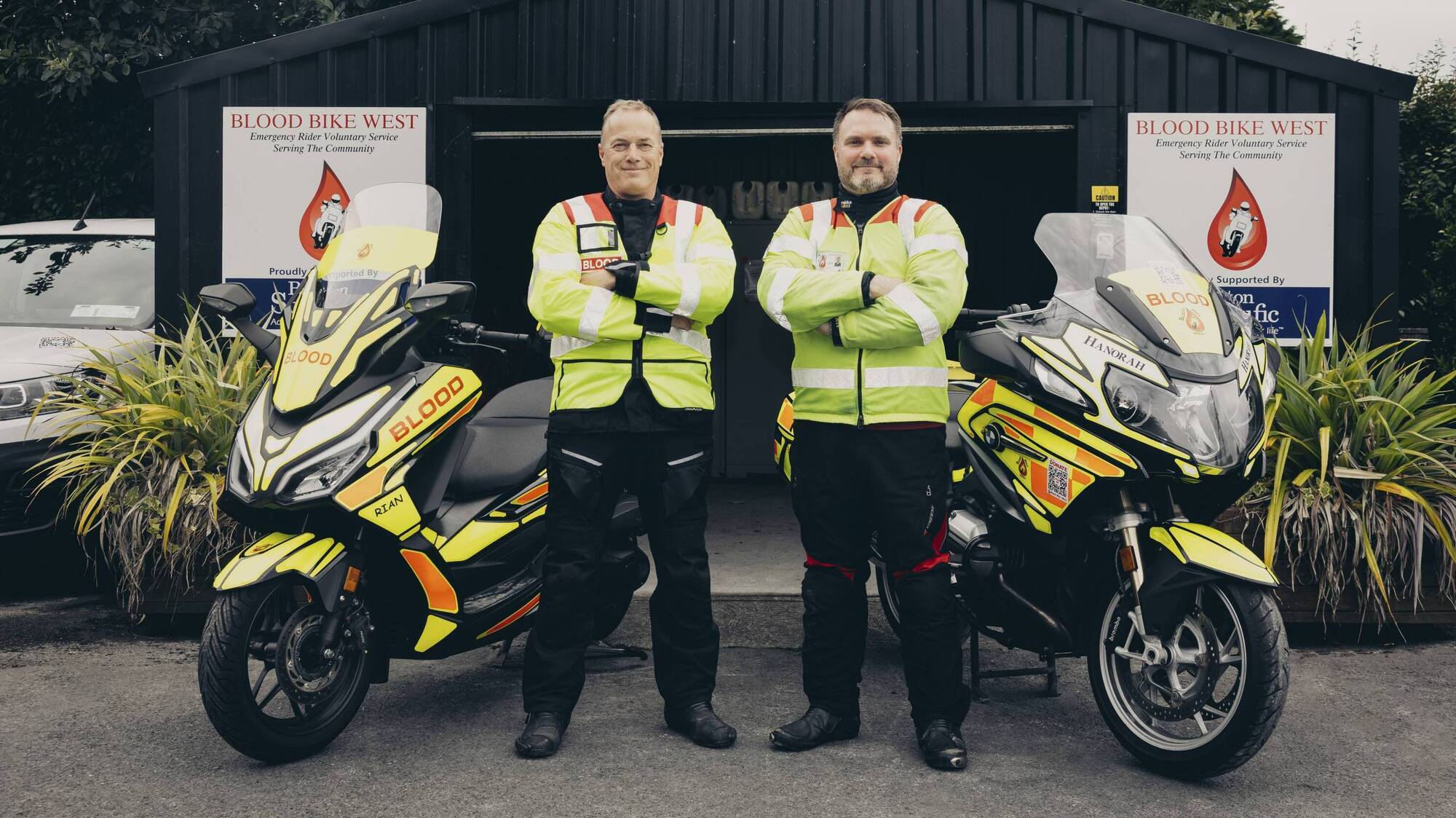 How Tesco is helping to keep the west’s motorcycle medical service safely ...
