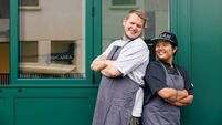 Nicole Server from The Philippines and Bart Pawlukojc from Poland who started Arán Bakery and  Bistro in Kilkenny. For New to th