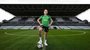 <p>HOME SWEET HOME: Denise O’Sullivan poses for a portrait before a Republic of Ireland women's media conference at SuperValu Páirc Uí Chaoimh. Pic: Stephen McCarthy/Sportsfile.</p> <p>HOME SWEET HOME: Denise O’Sullivan poses for a portrait before a Republic of Ireland women's media conference at SuperValu Páirc Uí Chaoimh. Pic: Stephen McCarthy/Sportsfile.</p>