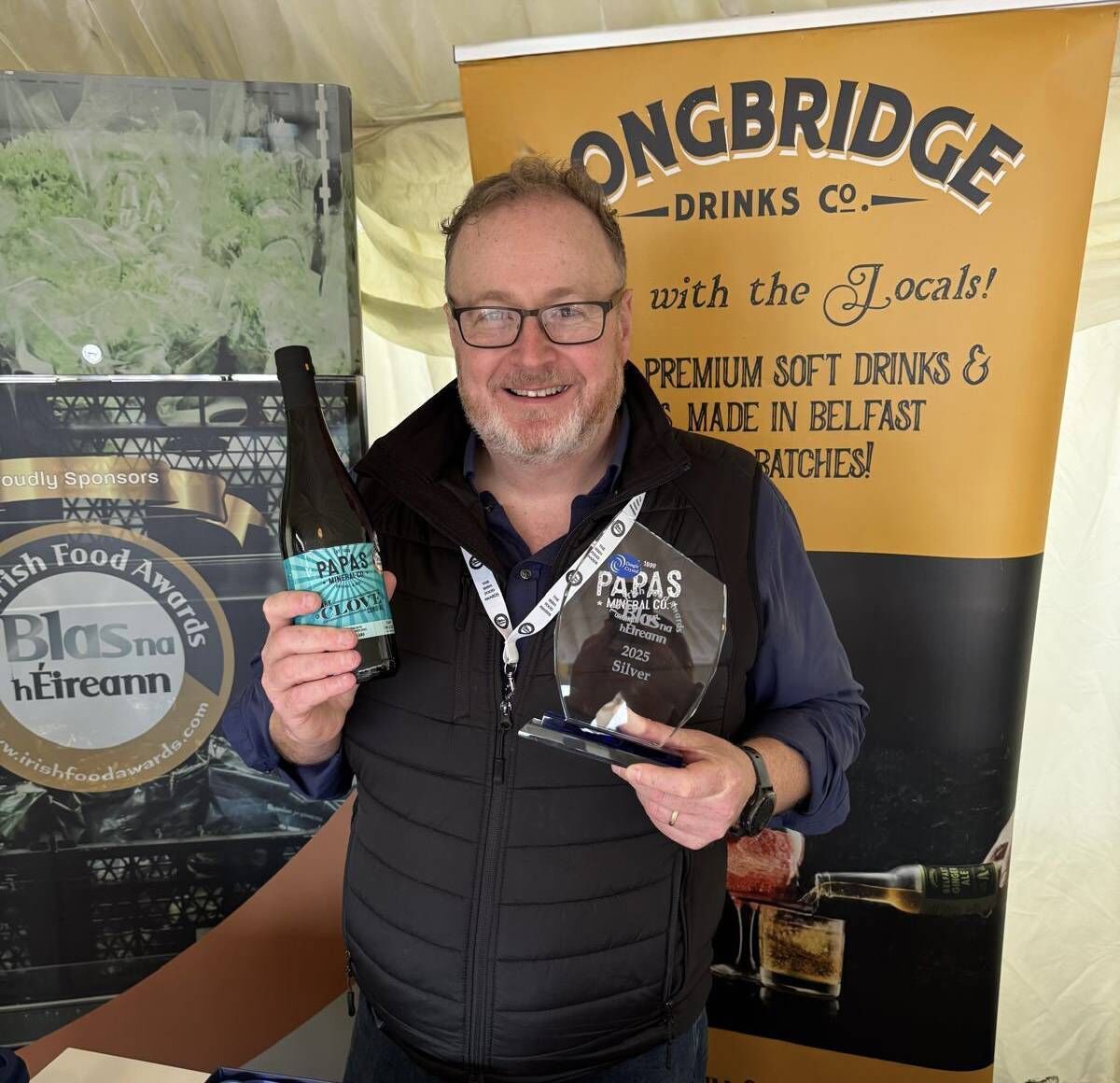 Wayne Adair, from Longbridge Drinks in Belfast, makes premium mixers, sodas and cordials Wayne Adair, from Longbridge Drinks in Belfast, makes premium mixers, sodas and cordials