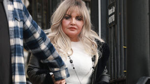 <p>Donna Toman leaving Downpatrick Magistrates’ Court, Co Down (Liam McBurney/PA)</p> <p>Donna Toman leaving Downpatrick Magistrates’ Court, Co Down (Liam McBurney/PA)</p>
