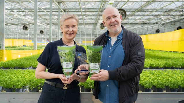 Eunice Power visits producer Tom O'Hanlon, founder and managing director of O'Hanlon Herbs. <p>Eunice Power visits producer Tom O'Hanlon, founder and managing director of O'Hanlon Herbs. </p>