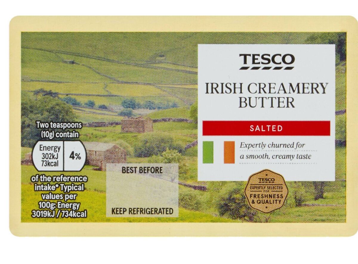 Spread the brack with award-winning Tesco Finest Salted Butter by Tirlán, add a slice of cheddar, and tuck in. Spread the brack with award-winning Tesco Finest Salted Butter by Tirlán, add a slice of cheddar, and tuck in.