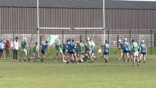 <p>St Colman's Fermoy survived a goalmouth scramble at the death to beat Castletroy College in the Harty Cup. Pic: Clubber TV</p> <p>St Colman's Fermoy survived a goalmouth scramble at the death to beat Castletroy College in the Harty Cup. Pic: Clubber TV</p>