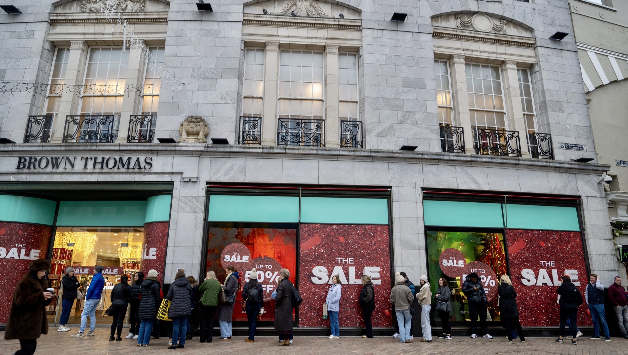 Goods were allegedly snatched during four separate visits to Brown Thomas. File picture: Chani Anderson