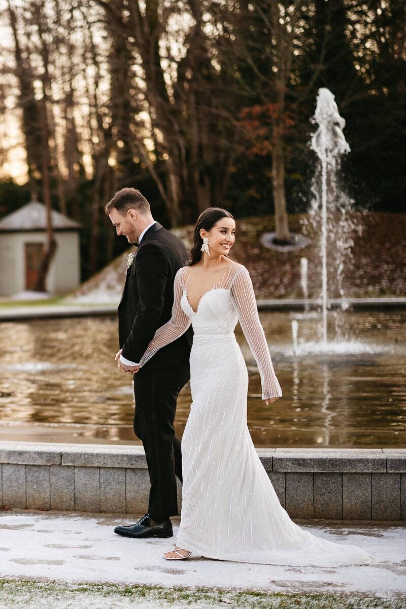 Rob and Orla Hennelly on their wedding day. Picture: Gareth Lima Conlon Rob and Orla Hennelly on their wedding day. Picture: Gareth Lima Conlon