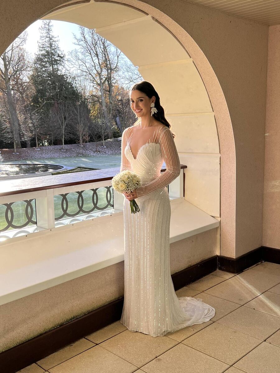 Orla Hennelly on her wedding day. Picture: Gareth Lima Conlon Orla Hennelly on her wedding day. Picture: Gareth Lima Conlon