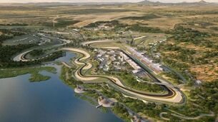 <p>A rendered image of new purpose-built track in Bugesera, 25 miles south of Rwanda’s capital Kigali. Pic: Formula 1/Handout Photo/PA Wire.</p>