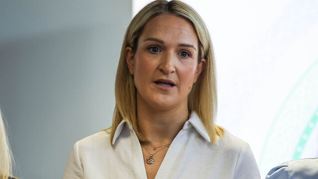 <p>The then justice minister, Helen McEntee, insisted she had always followed whistleblower legislation. File picture: Colin Keegan</p>