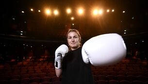 <p>Katie Taylor has launched HERstory, a two-part live show featuring a theatrical play about her career and an on-stage interview. Pic: David Fitzgerald/Sportsfile</p>