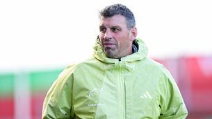 <p>Munster defence coach Denis Leamy hinted there will be a continuation of the trust shown in younger players coming through the academy pathway. Pic: Paul Phelan/Sportsfile</p>